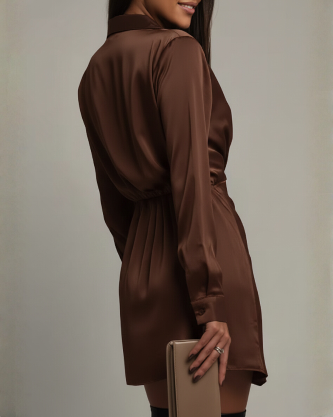 Sienna Wrap Mini Dress