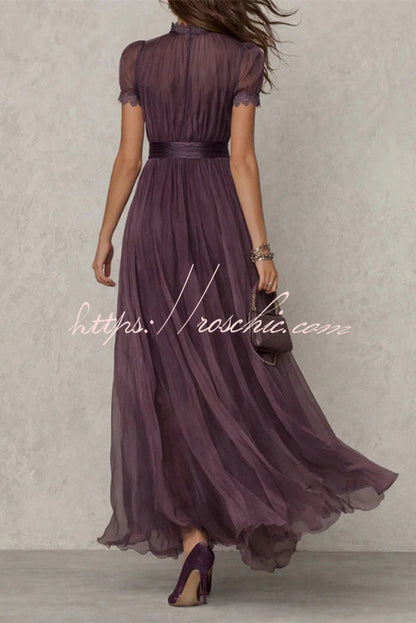 Ophelia Chiffon Maxi Dress