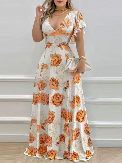Charlotte Floral Maxi Dress