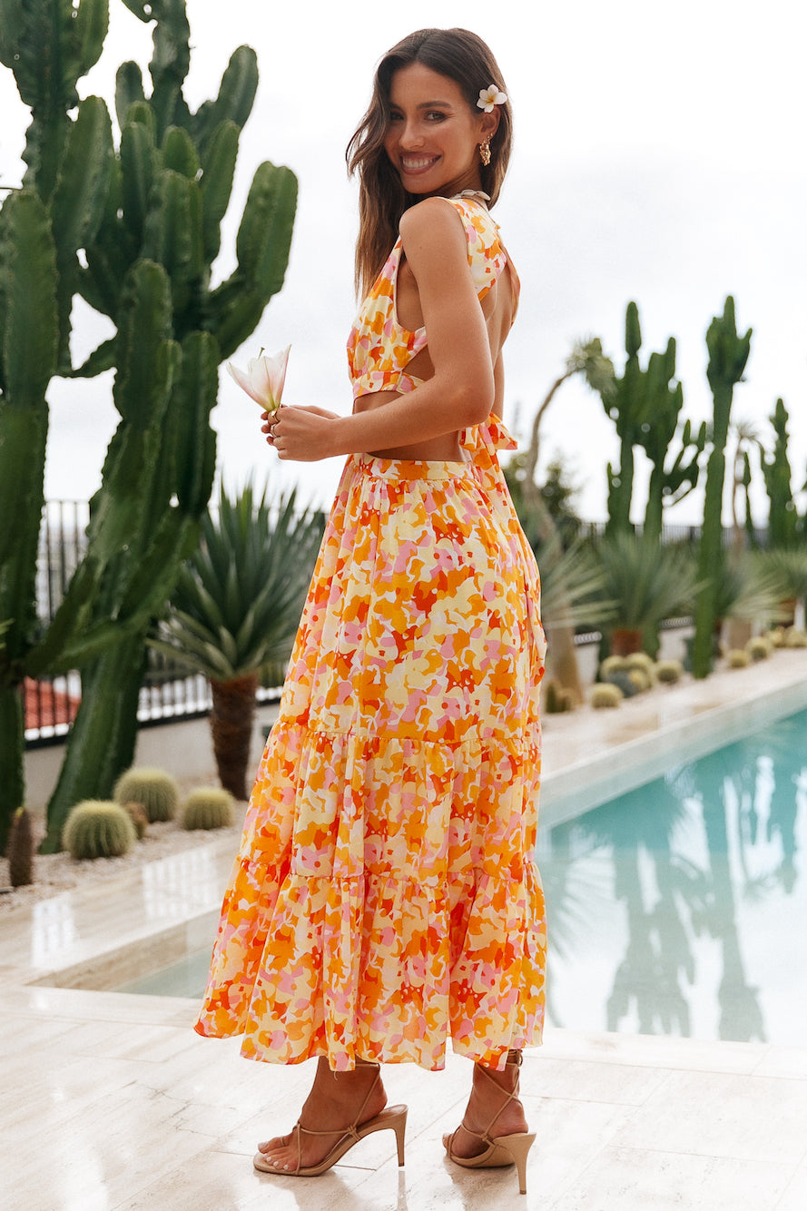 Rosalie Frosted Maxi Dress