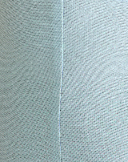 Ambra Linen Mini Dress in Sage Green