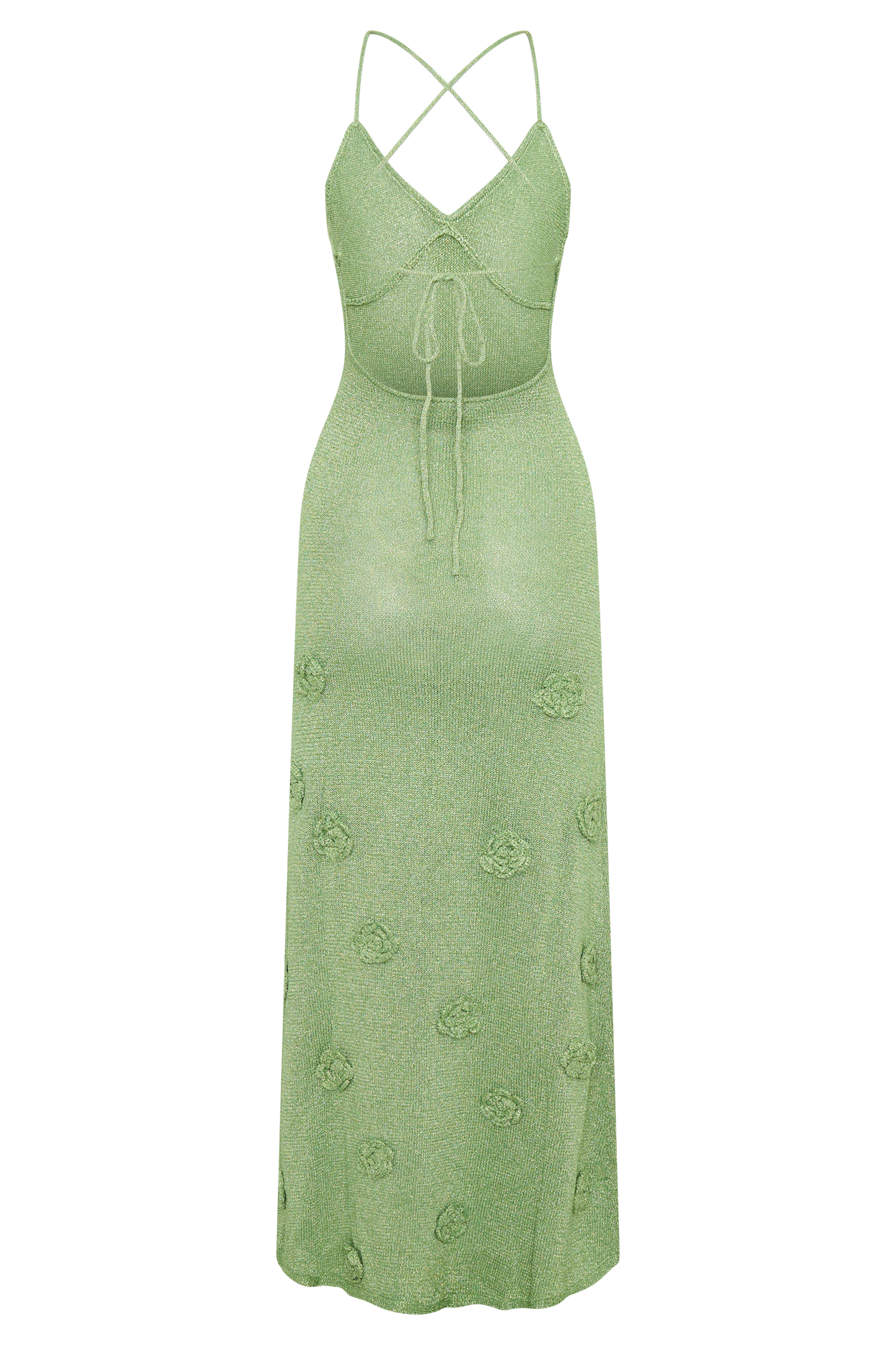 Suki Metallic Knit Maxi Dress