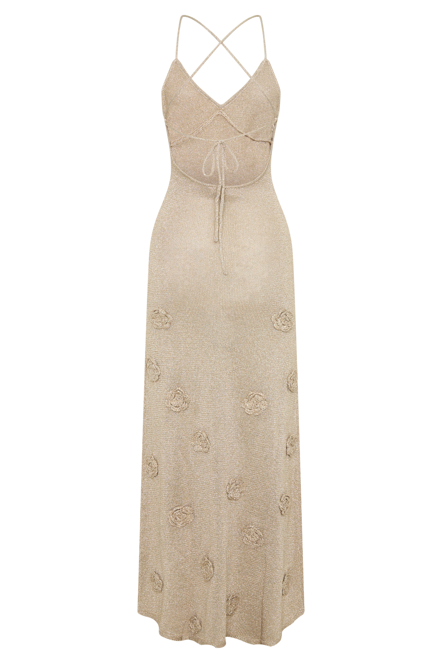 Suki Metallic Knit Maxi Dress
