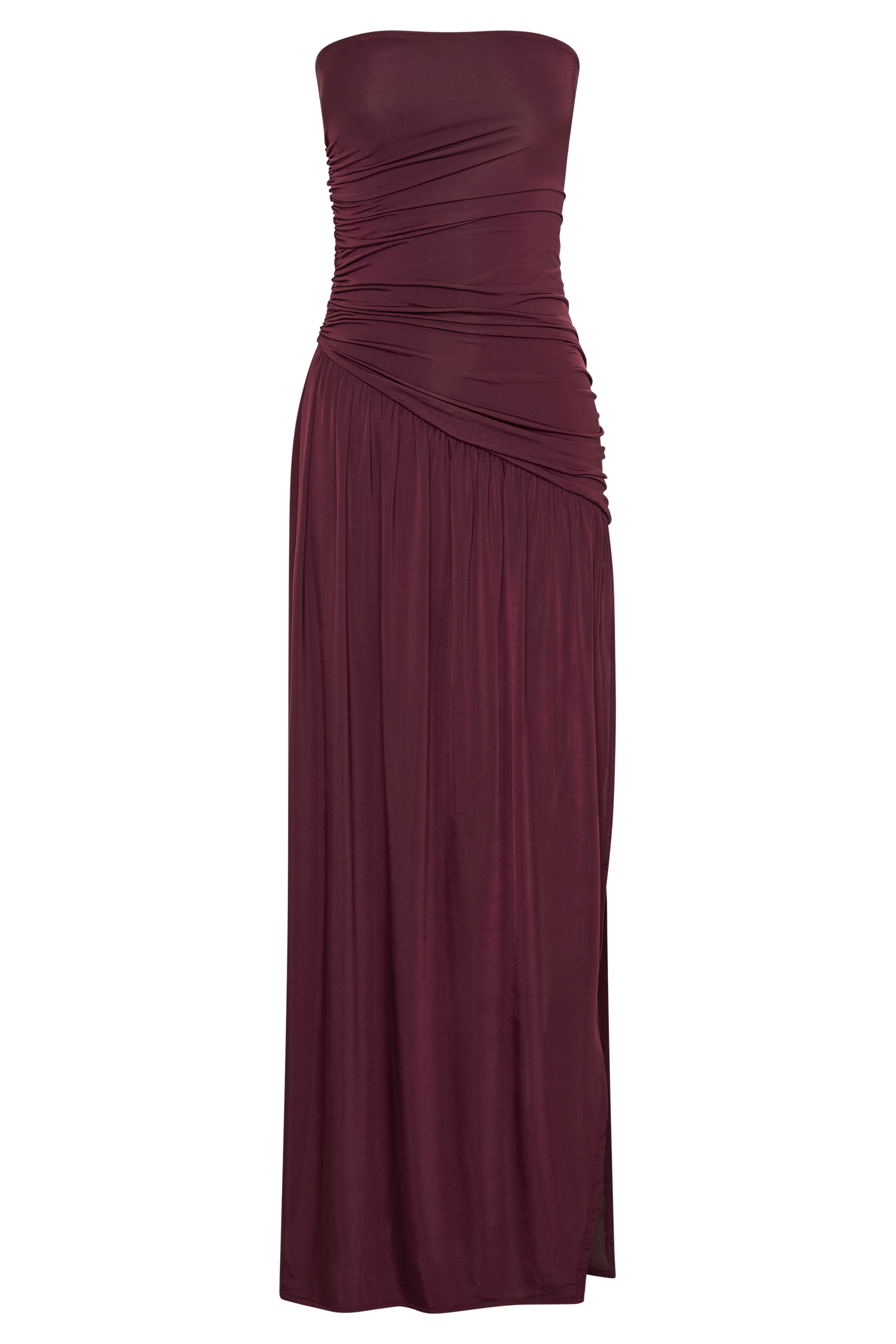 MAROON MAXI DRESS