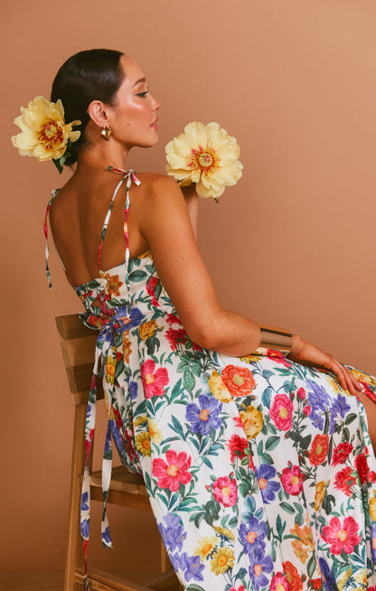 Juliet Taffeta Maxi Dress