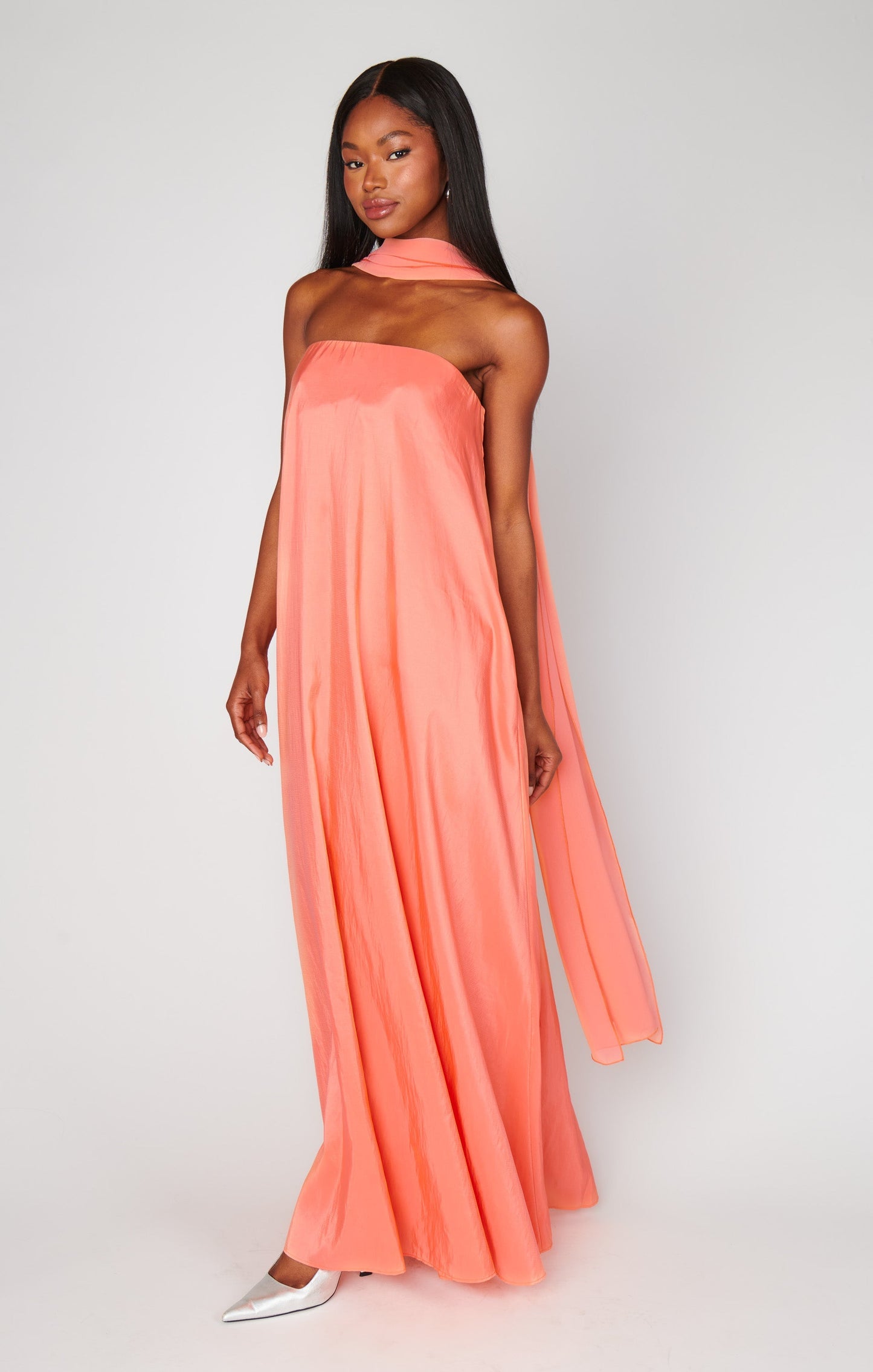 Margot Silk Charmeuse Wedding Guest Dress