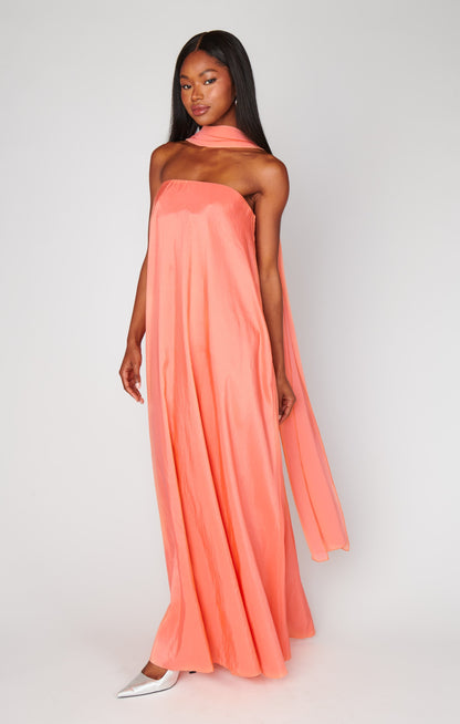 Margot Silk Charmeuse Wedding Guest Dress