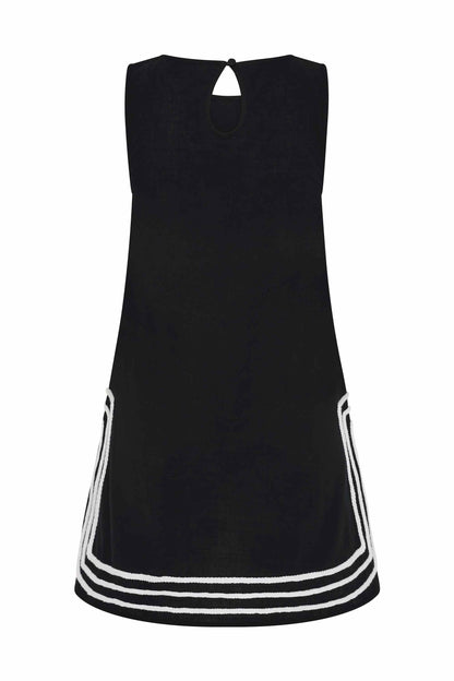 Margot Silk Mini Dress in Spritz