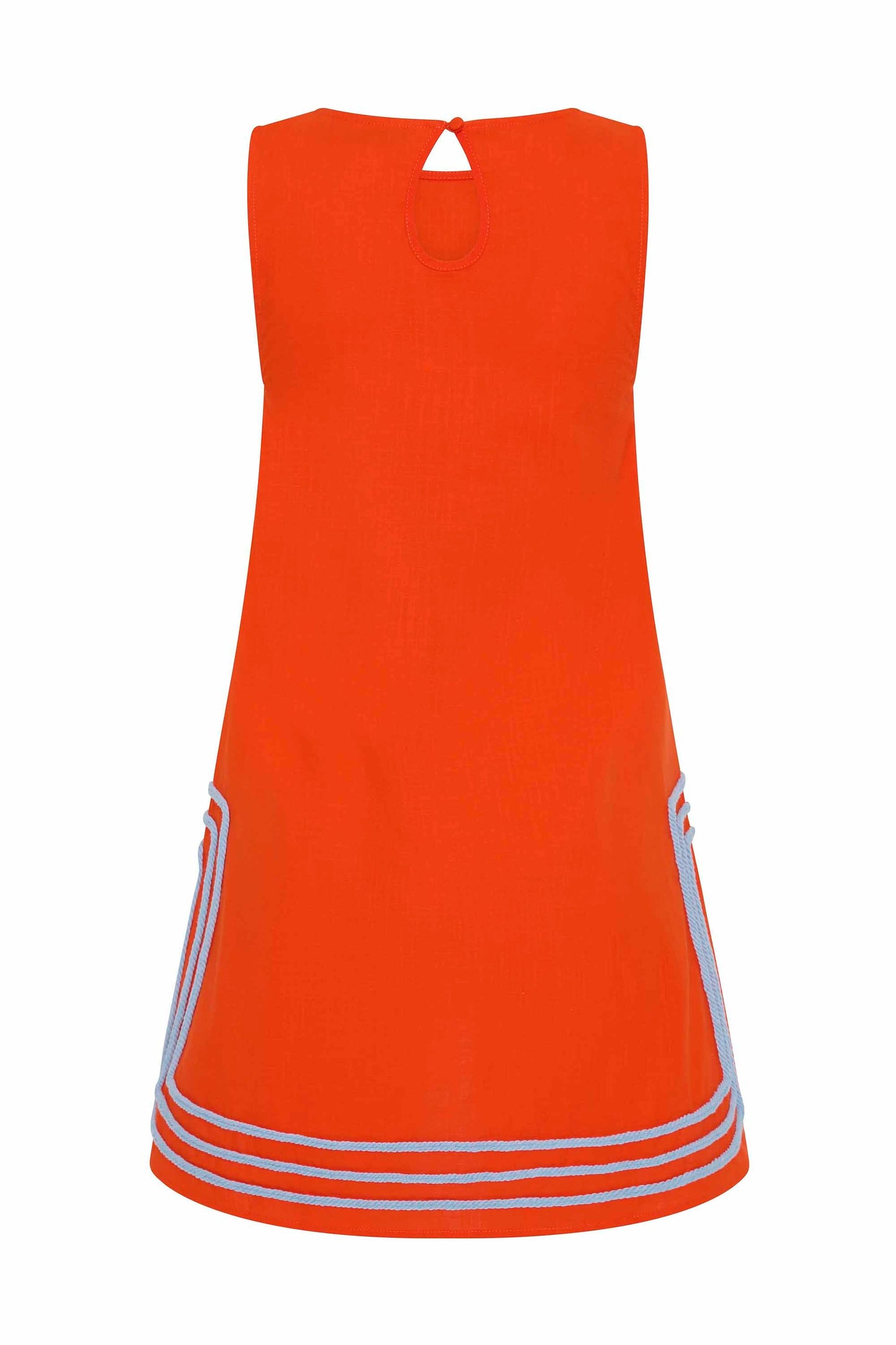 Margot Silk Mini Dress in Spritz