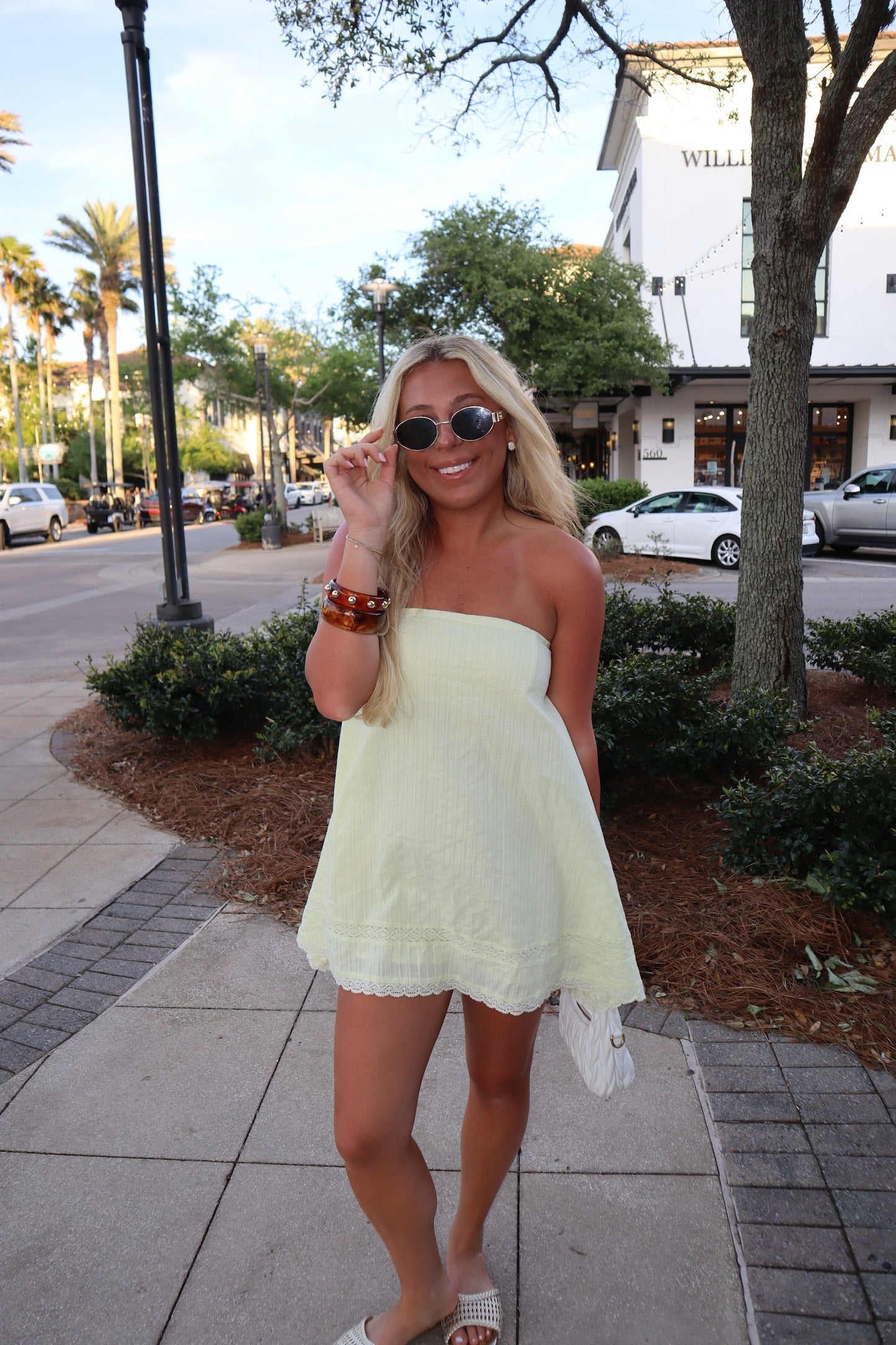 Valentina Mini Dress in Soft Linen