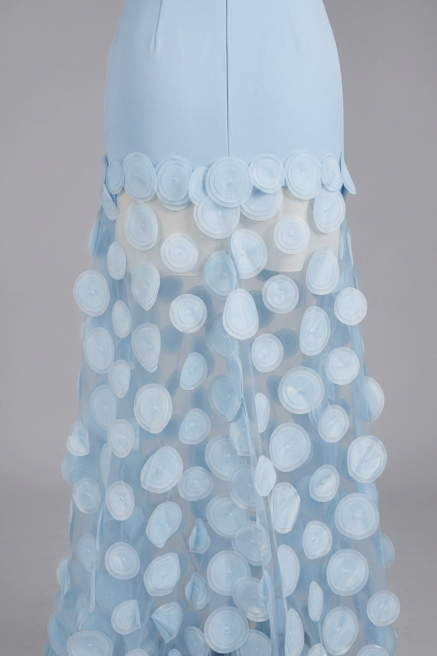 Cecilia Tulle A-Line Maxi Dress