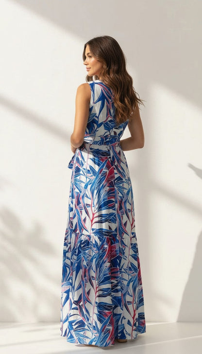 Sadora Silk Maxi Dress