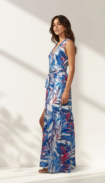 Sadora Silk Maxi Dress