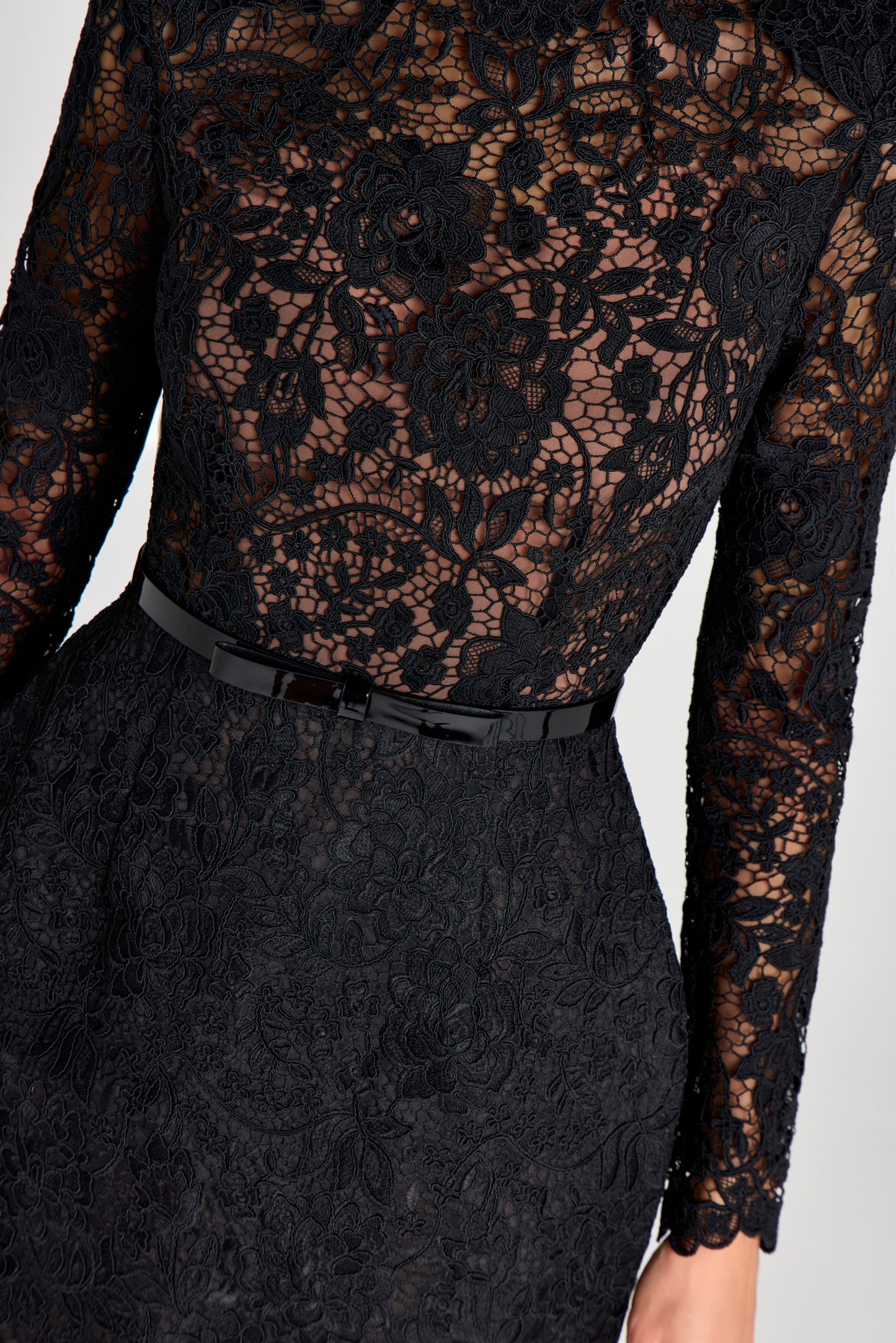 Sophie Silk Slip Dress in Black