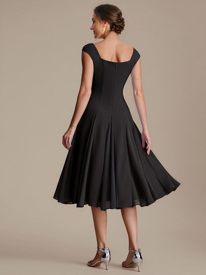 Margot A-Line Midi Dress