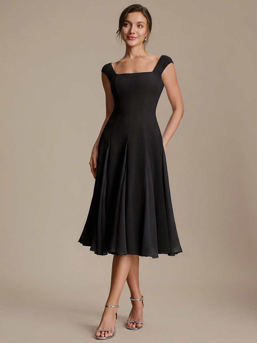 Margot A-Line Midi Dress
