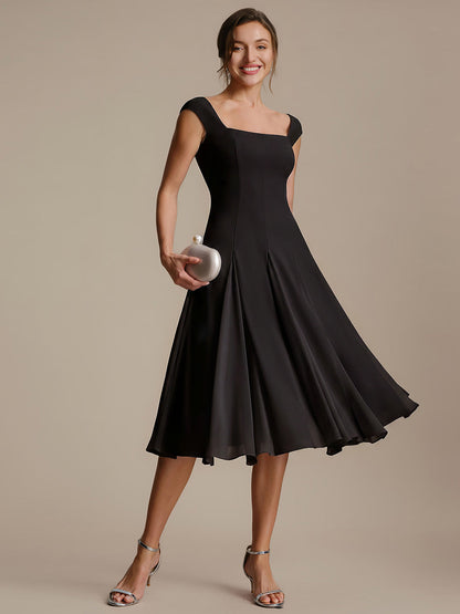 Margot A-Line Midi Dress