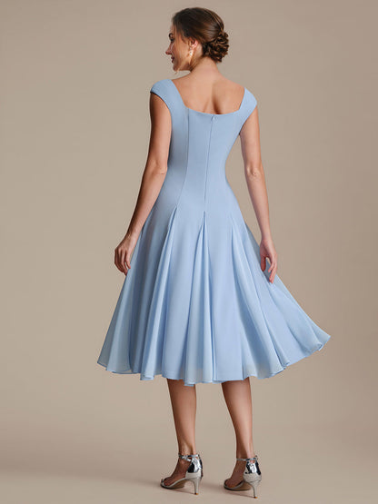 Margot A-Line Midi Dress