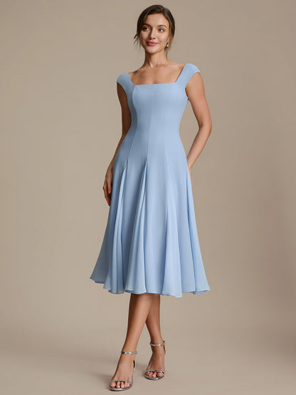 Margot A-Line Midi Dress