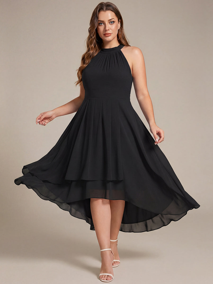 Posie Chiffon Halter Midi Dress