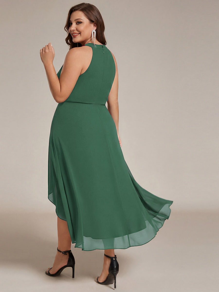 Posie Chiffon Halter Midi Dress