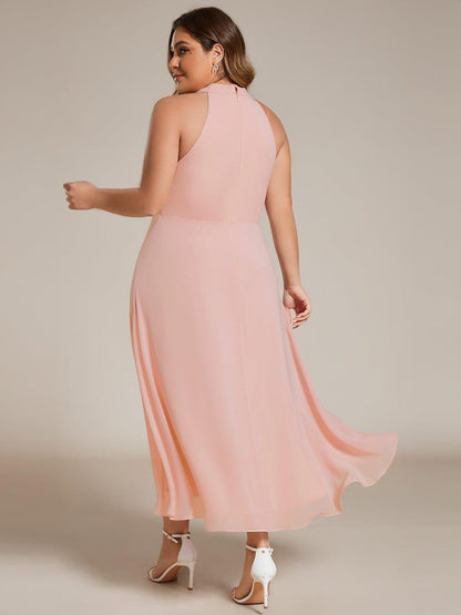 Posie Chiffon Halter Midi Dress