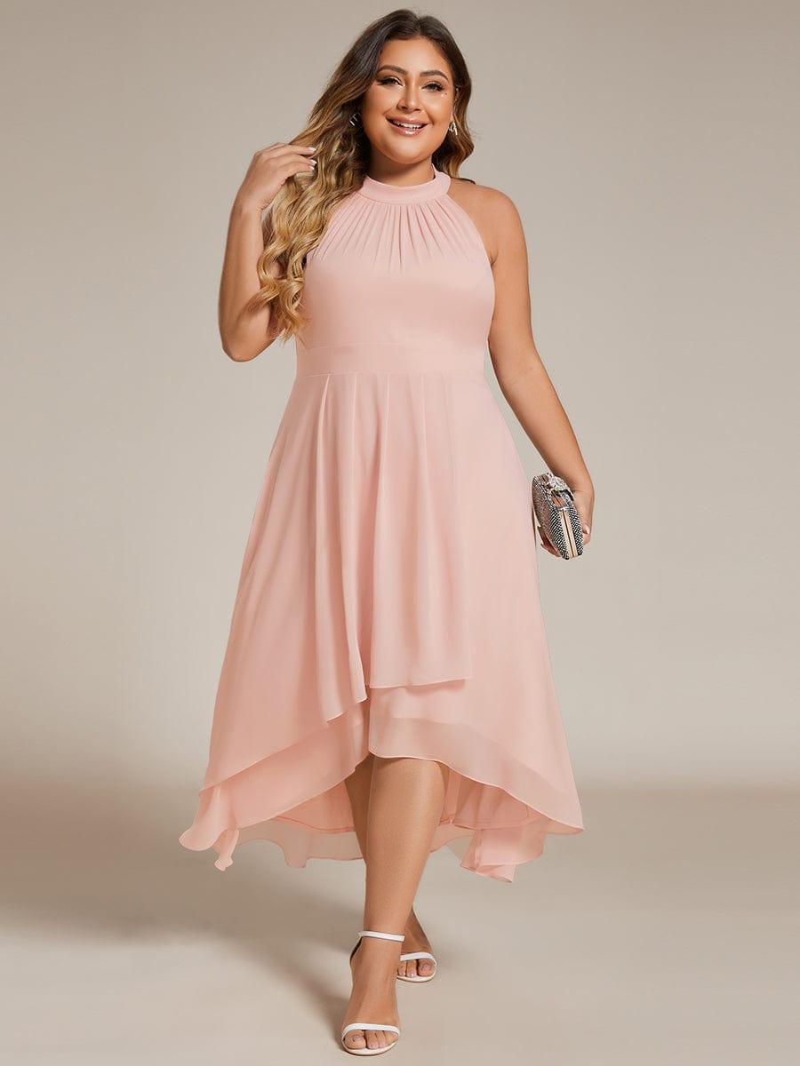Posie Chiffon Halter Midi Dress
