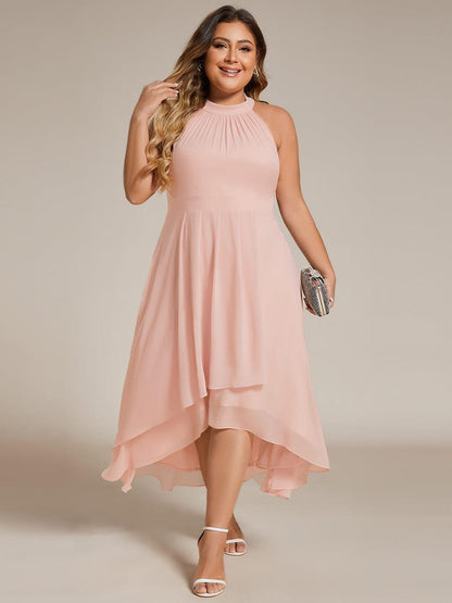 Posie Chiffon Halter Midi Dress