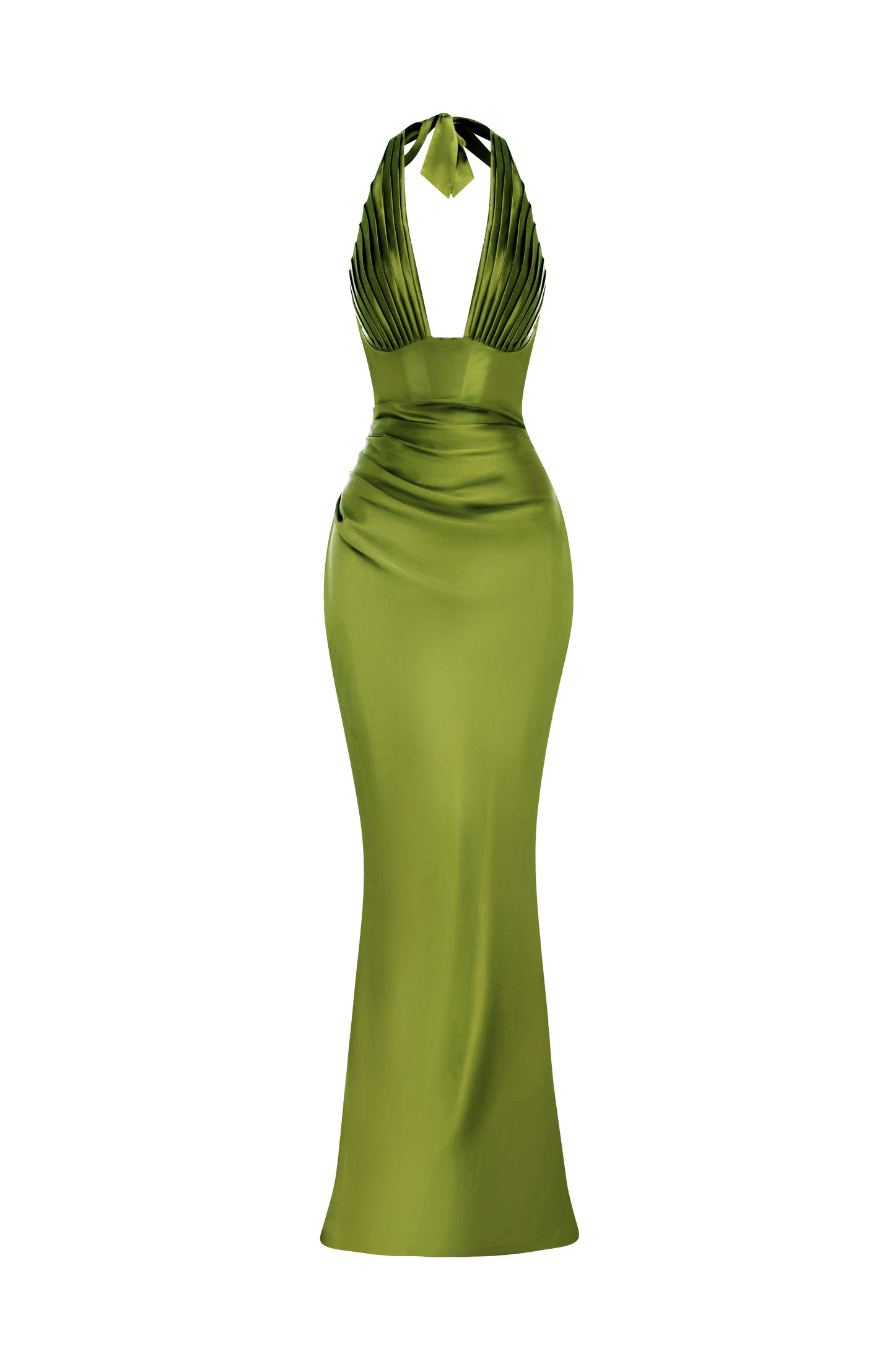Elowen Cherry Lacquer Maxi Dress