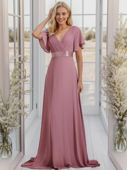Luminosa Empire Waist Bridesmaid Dress