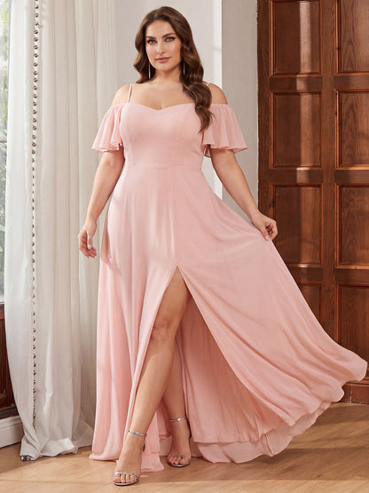 Reya Cold Shoulder Bridesmaid Dress