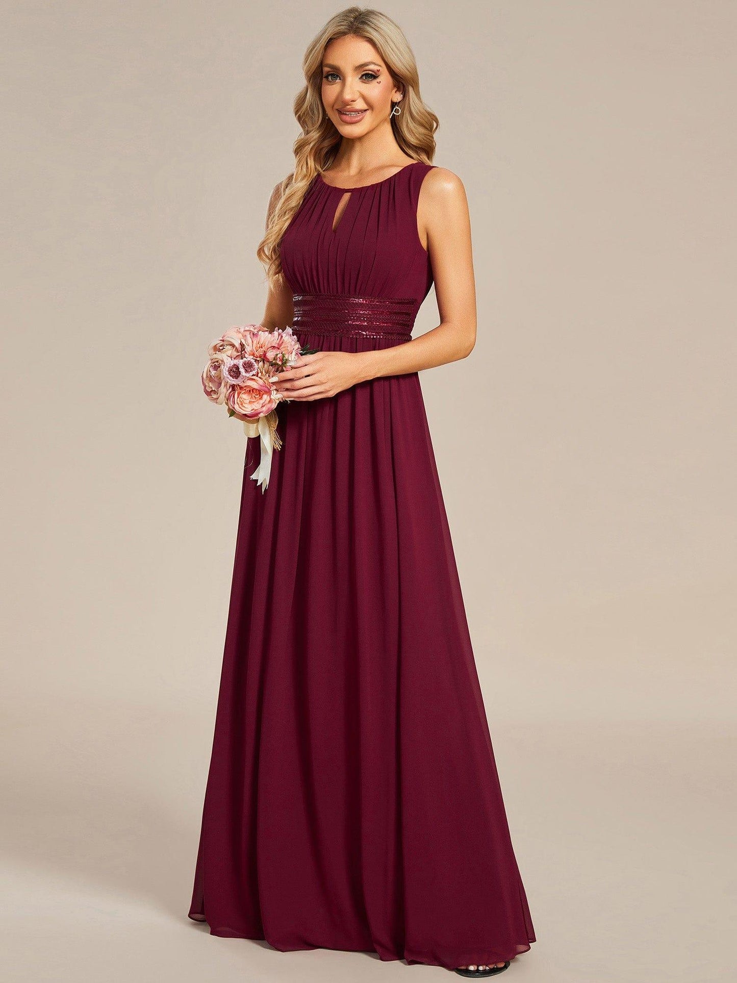 Kalia Chiffon A-Line Dress