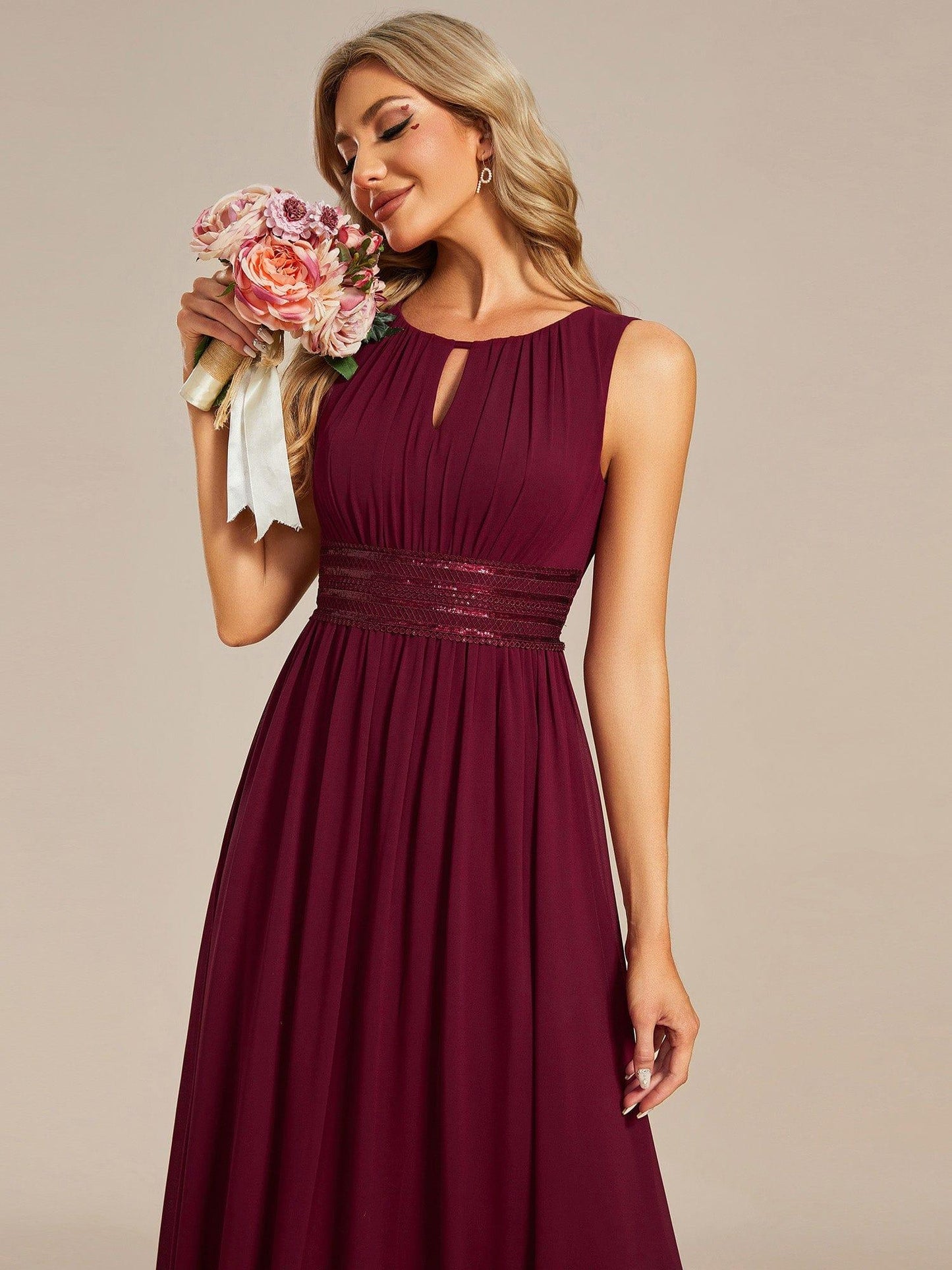 Kalia Chiffon A-Line Dress