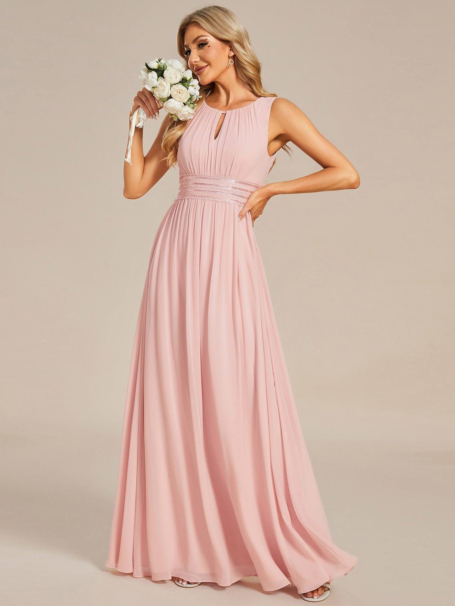 Kalia Chiffon A-Line Dress