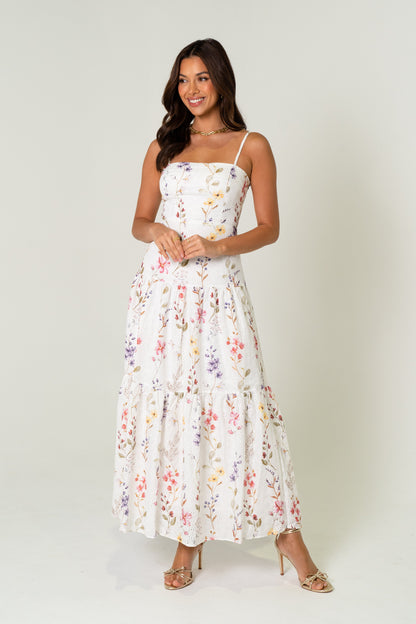 Calla Floral Maxi Dress