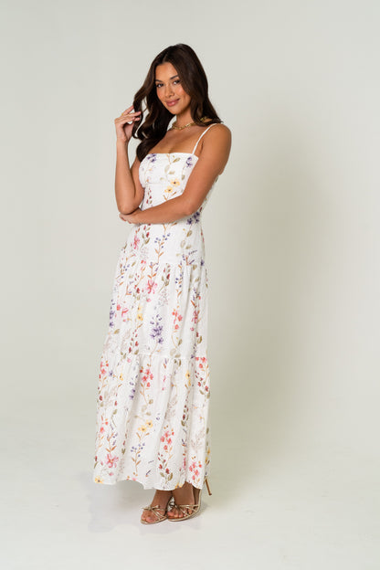 Calla Floral Maxi Dress