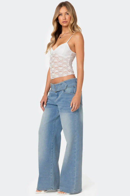 AZALEA SHEER LACE TOP
