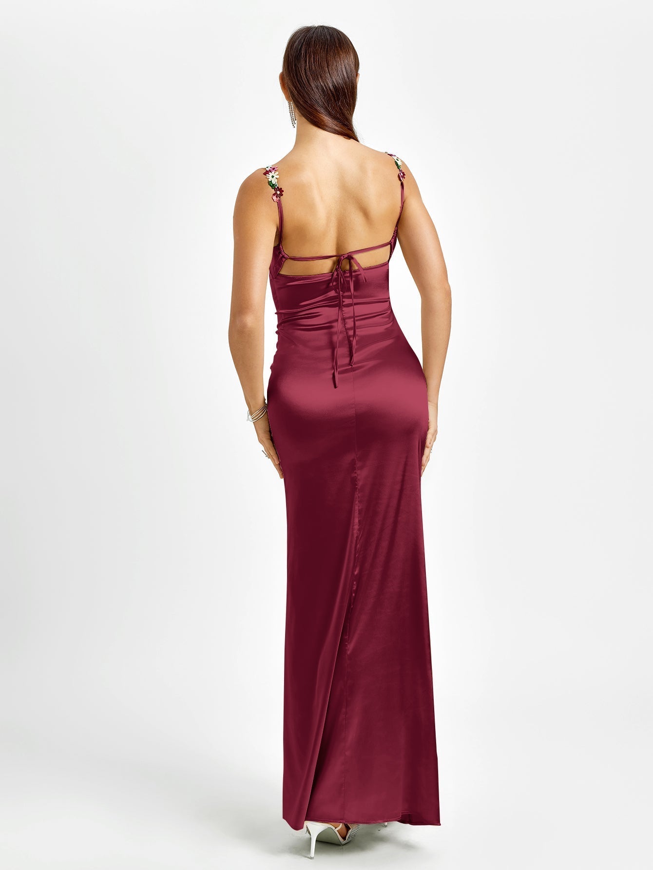 MARIA SATIN GOWN