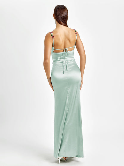MARIA SATIN GOWN