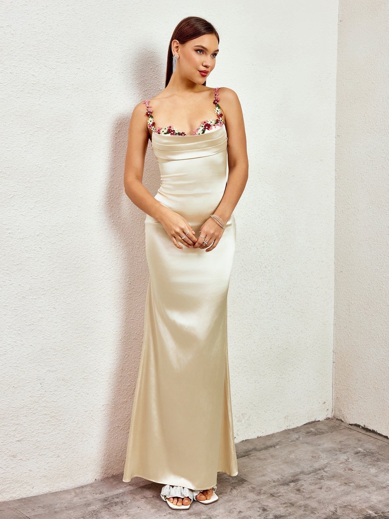 MARIA SATIN GOWN