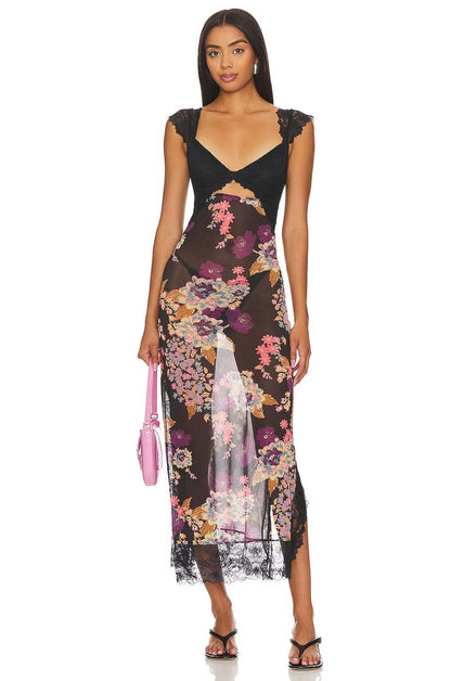 VIOLETTE MAXI DRESS
