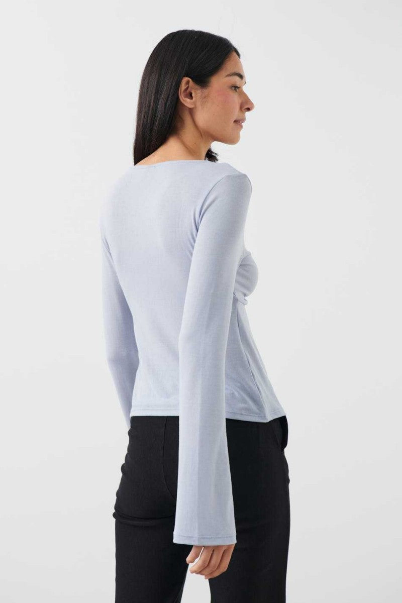 JESSALYN KNOT TIE TOP
