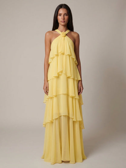 FLOWER MAXI DRESS