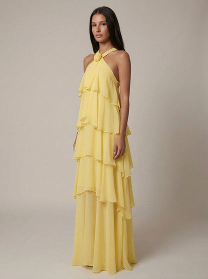 FLOWER MAXI DRESS