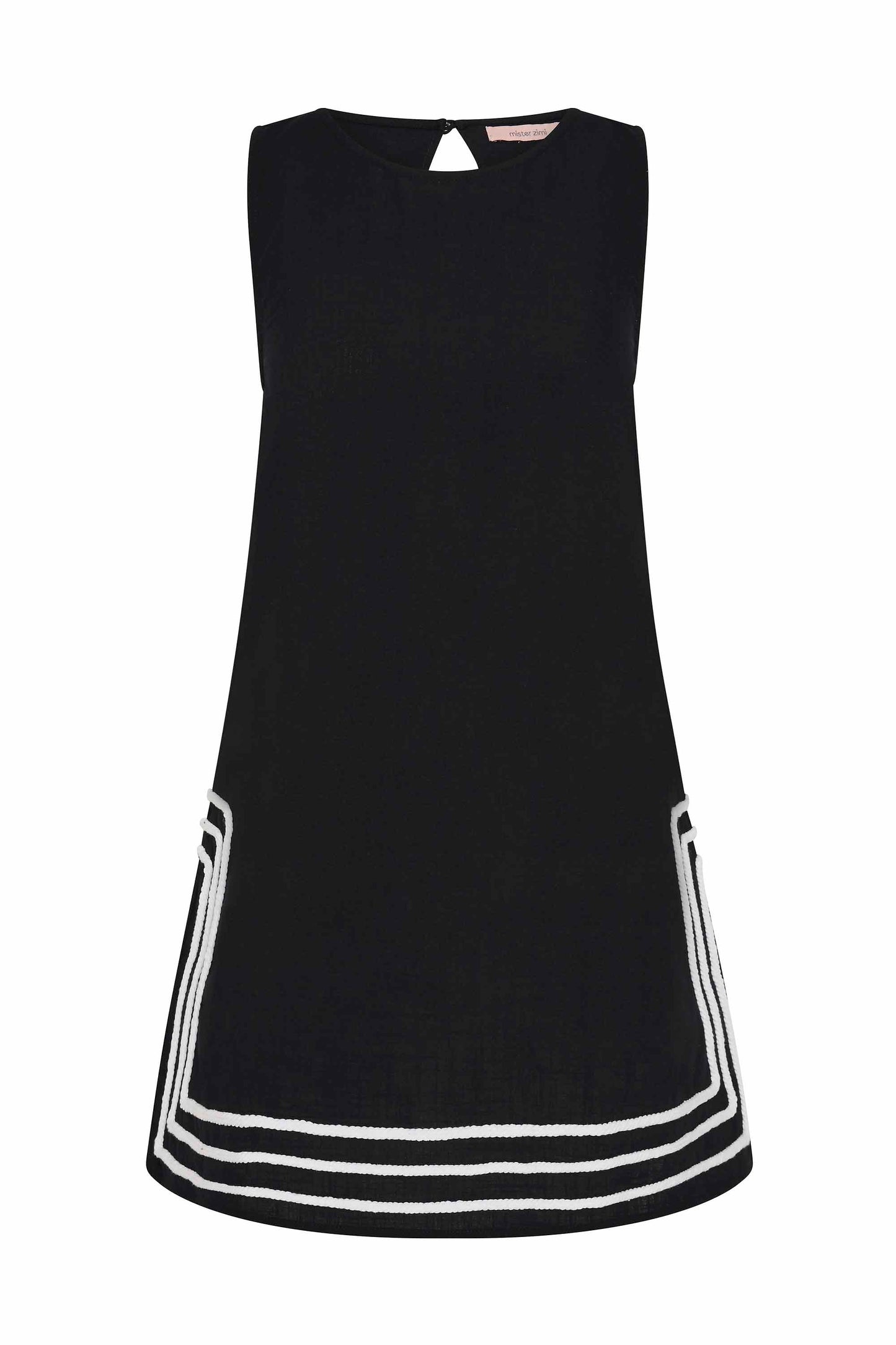 Margot Silk Mini Dress in Spritz