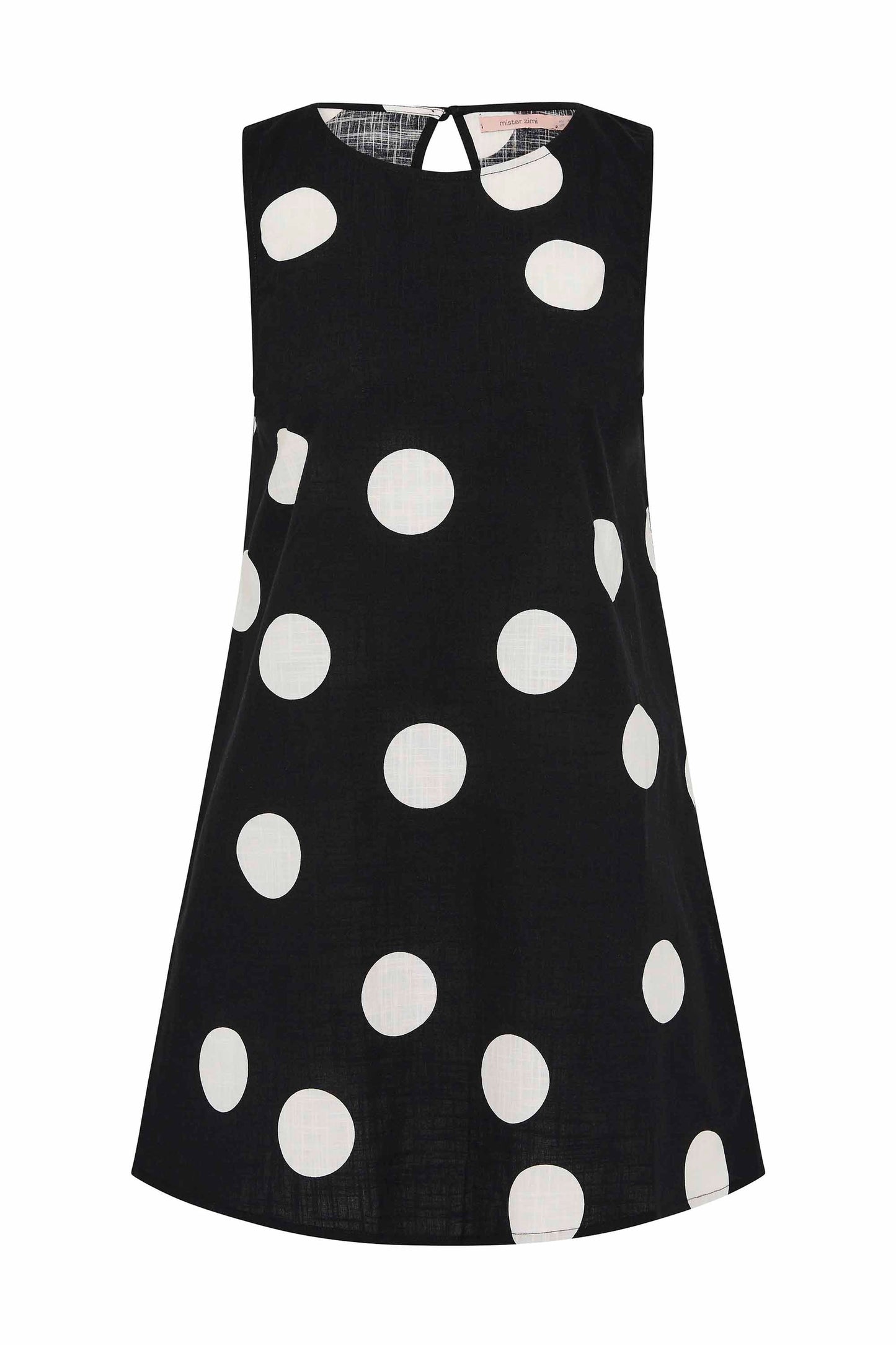 Margot Silk Mini Dress in Spritz