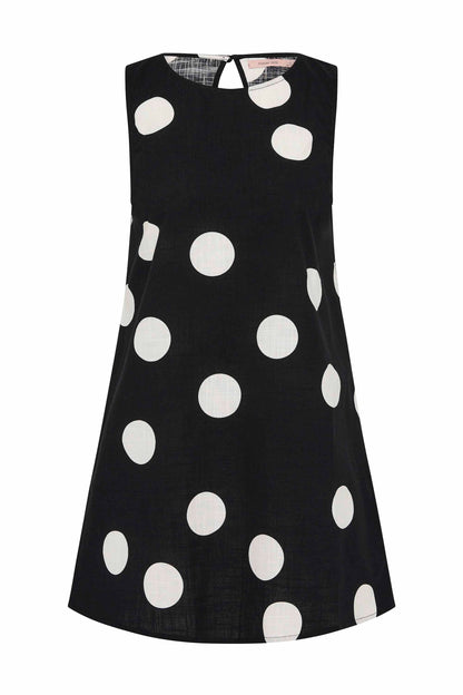 Margot Silk Mini Dress in Spritz