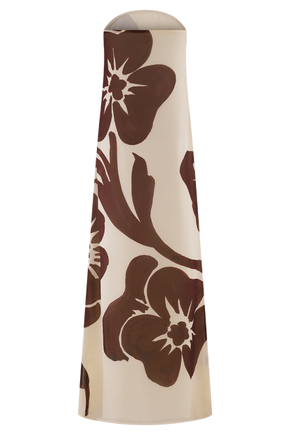 Amaya Strapless Chiffon Maxi Dress