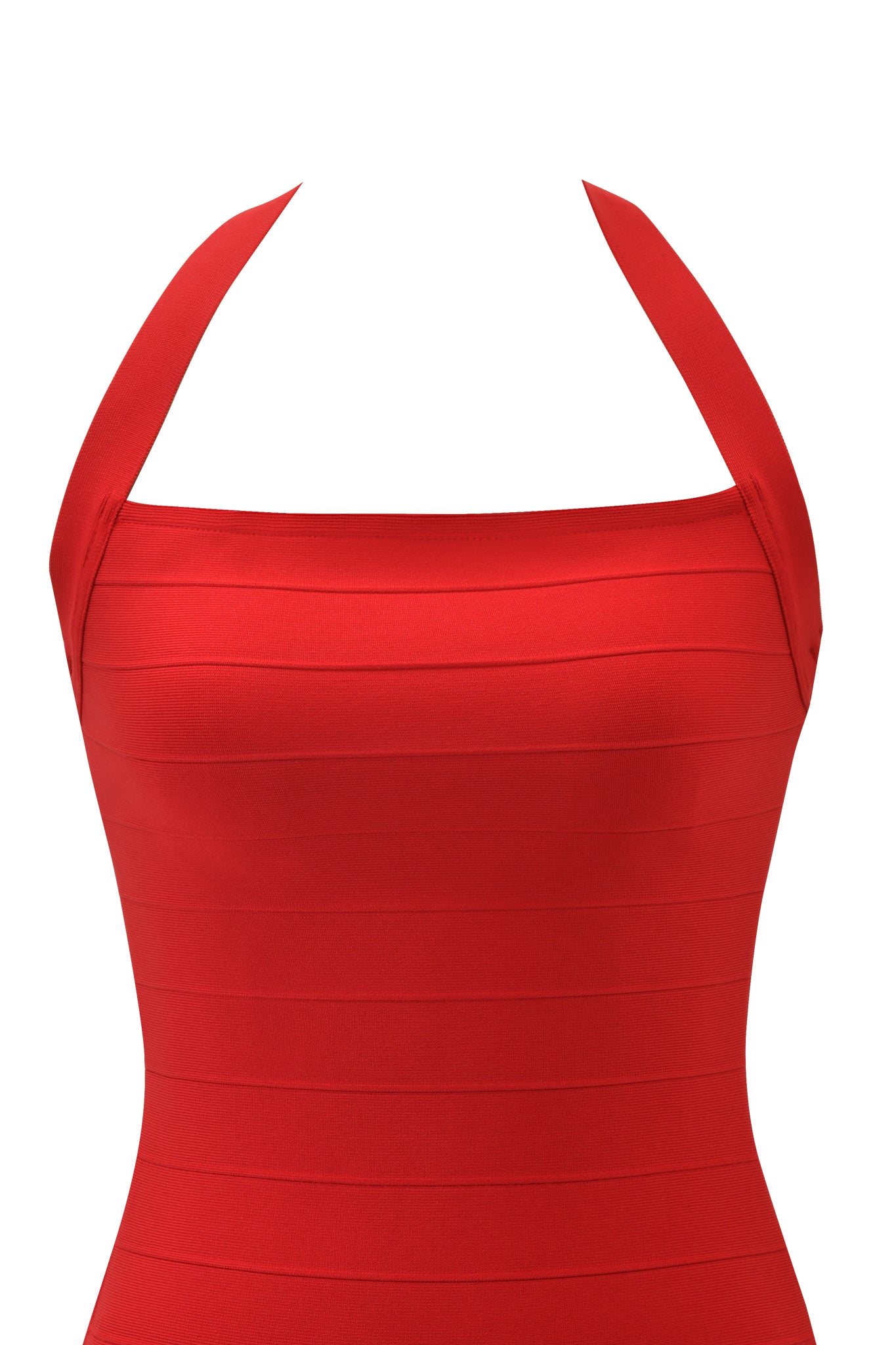 Aiden Bandage Mini Dress in Red