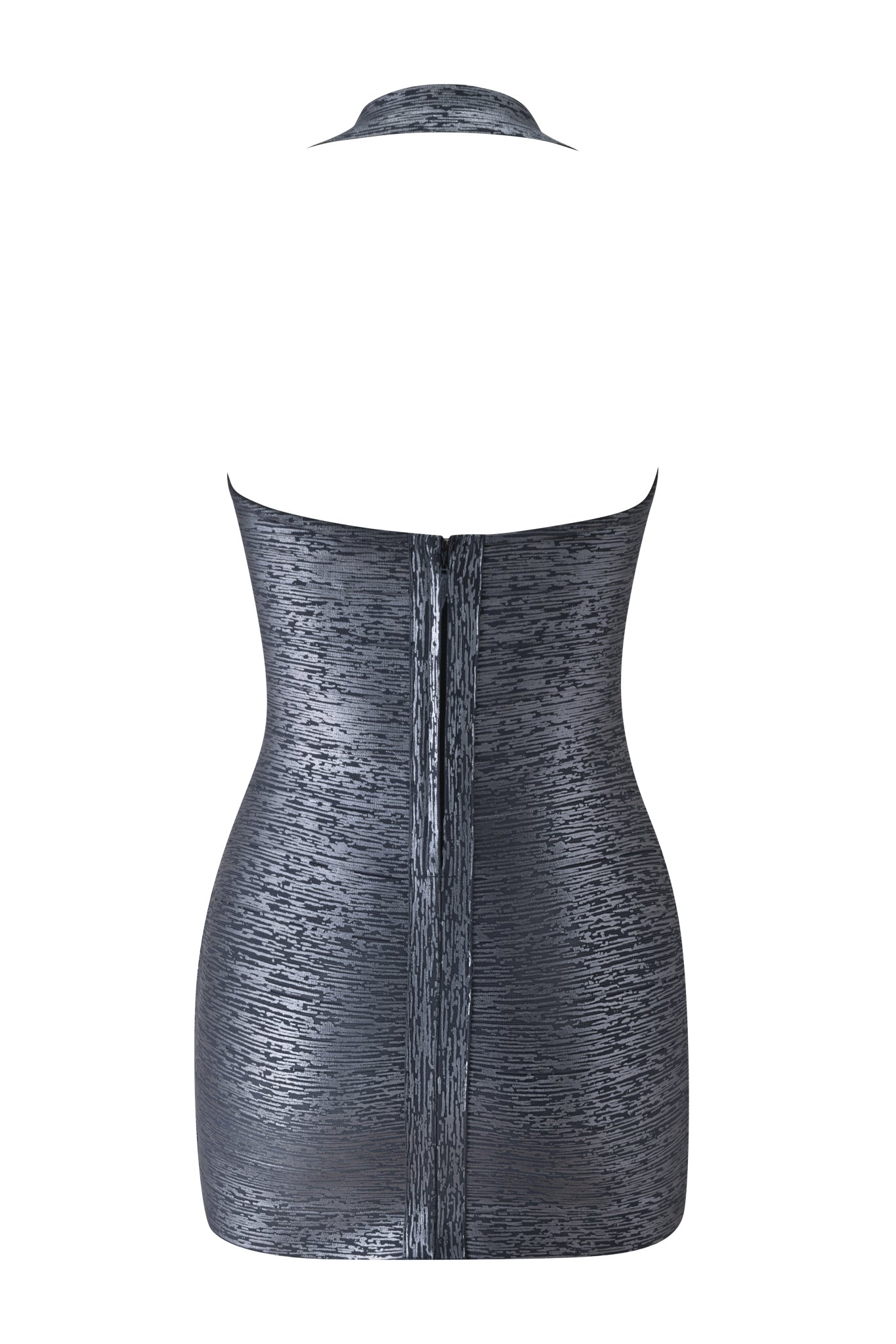 Aiden Platinum Bandage Mini Dress